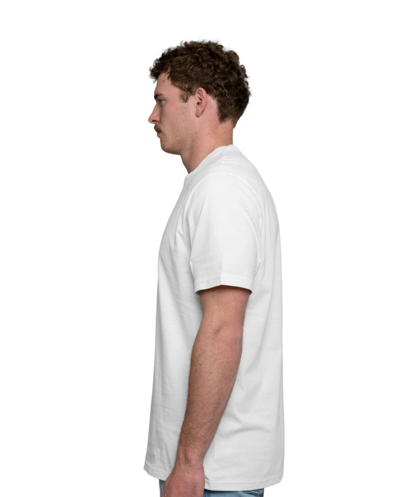Image of a model wearing a AL2100 Allmade® Unisex Organic Cotton Tee