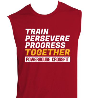 Train Persevere Progress Together design idea