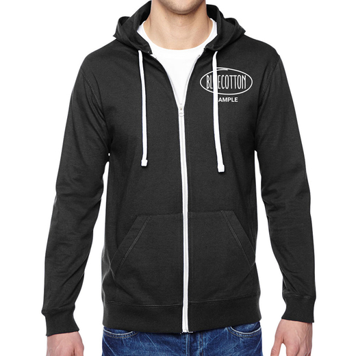 Sample image of SF60R Fruit of the Loom Full-Zip Hooded Tshirt