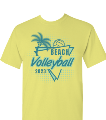 Beach Volleyball design idea