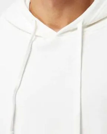 Closeup of a PRM4500 Independent Trading Co. Unisex Midweight Pigment-Dyed Hooded Sweatshirt