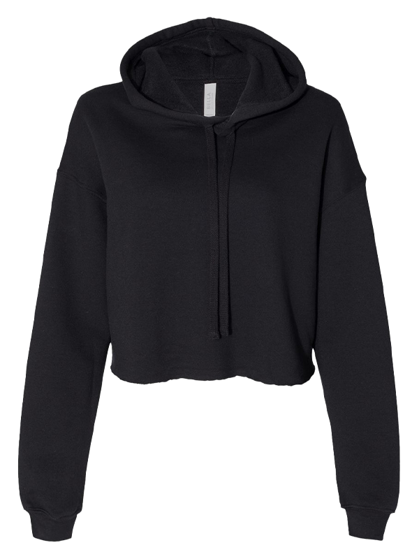 7502 Bella + Canvas Women's Cropped Fleece Hoodie