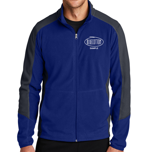 Sample image of F230 Port Authority Colorblock Microfleece Jacket