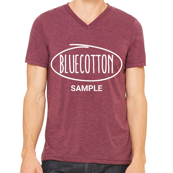 3415C Bella + Canvas Unisex Tri-Blend Short-Sleeve V-Neck T-Shirt