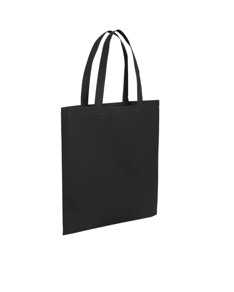 Image of a model wearing a BG1500 Port Authority® Core Cotton Tote