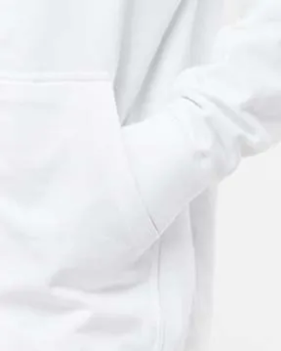 Closeup of a SS4500Z Independent Trading Co. Midweight Full-Zip Hooded Sweatshirt