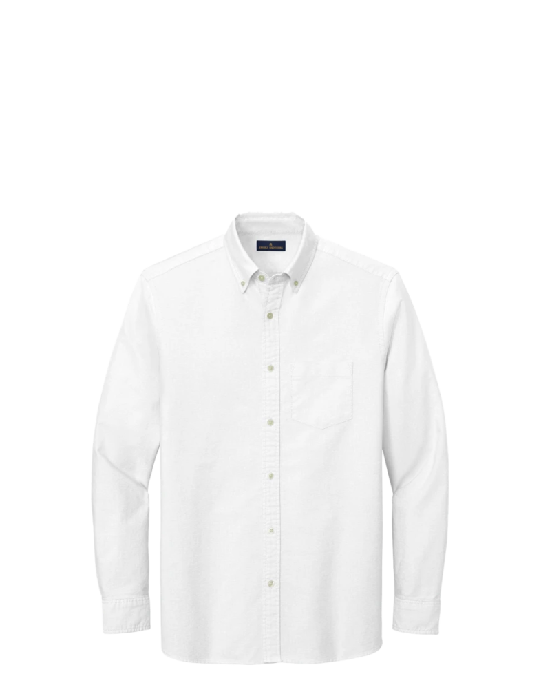 Image of a model wearing a BB18004 Brooks Brothers® Casual Oxford Cloth Shirt