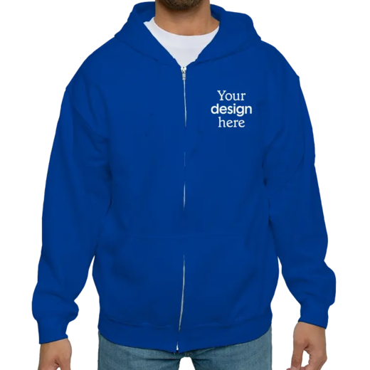 Sample image of 18600 Gildan Heavy Blend Full Zip Hood