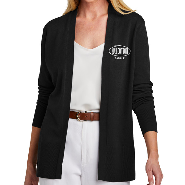 BB18403 Brooks Brothers® Women’s Cotton Stretch Long Cardigan Sweater