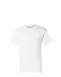 Image of a model wearing T425 Champion Heritage 6-Oz. Jersey Tee