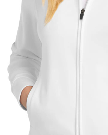 Closeup of a LST241 Sport-Tek Ladies Sport-Wick Fleece Full-Zip Jacket