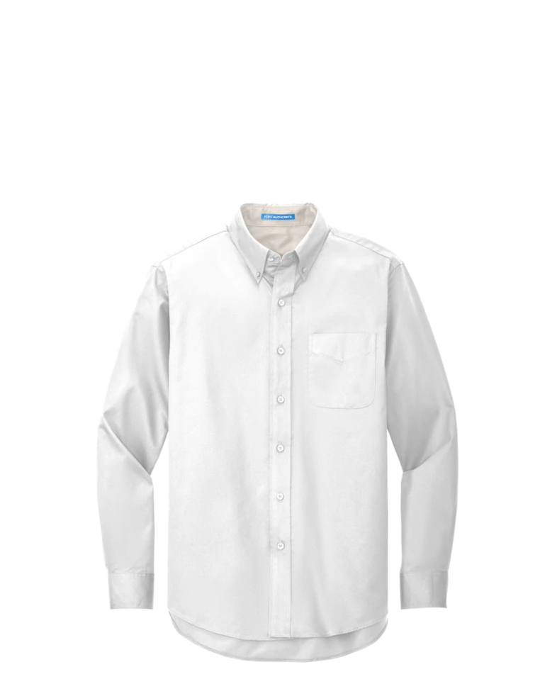 Image of a model wearing a S608 Port Authority Long Sleeve Easy Care Shirt