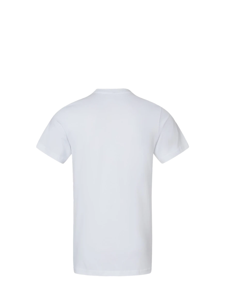 Image of a model wearing a 3001U Bella + Canvas Made in the USA Unisex Tee