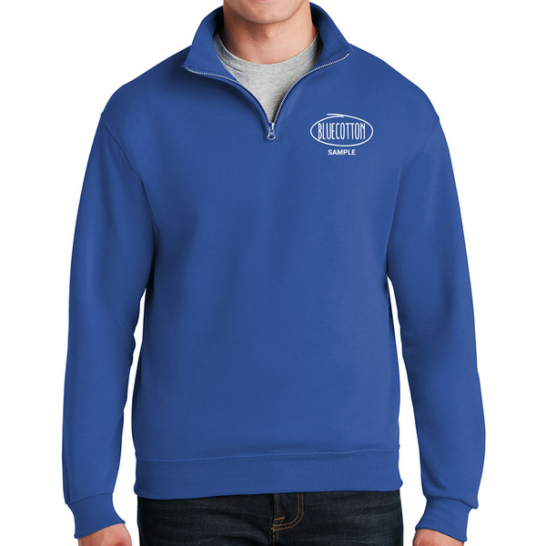 995M Jerzees Nublend Adult Quarter-Zip Cadet Collar Sweatshirt