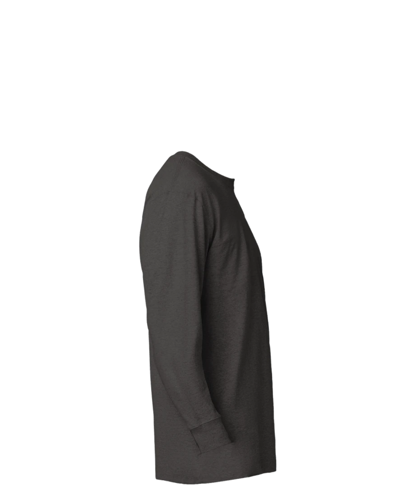 Image of a model wearing a CTK126 Carhartt Workwear Pocket Long Sleeve T-Shirt
