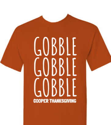 GOBBLE GOBBLE design idea