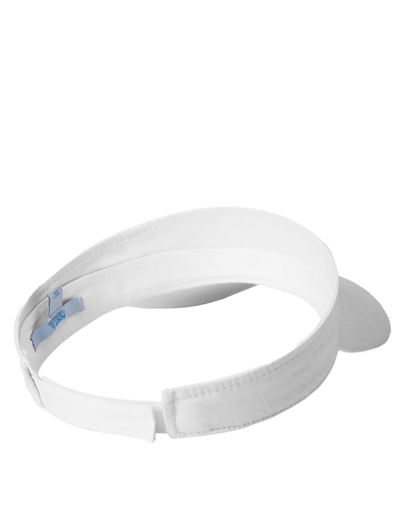 Image of a model wearing a CP45 Port & Company Fashion Visor