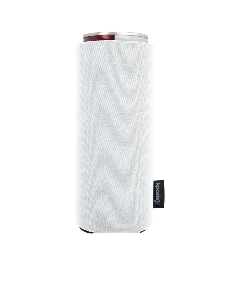 Image of a model wearing a 46361 Koozie Collapsible Slim Can Cooler