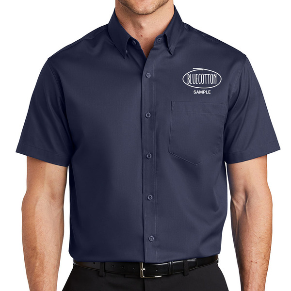 S664 Port Authority Short Sleeve SuperPro Twill Shirt