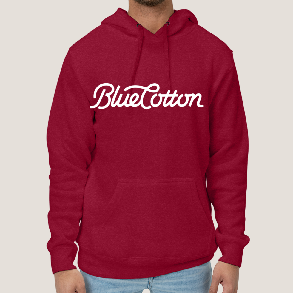 Image of 8871 J. America Tri-Blend Hooded Pullover Sweatshirt