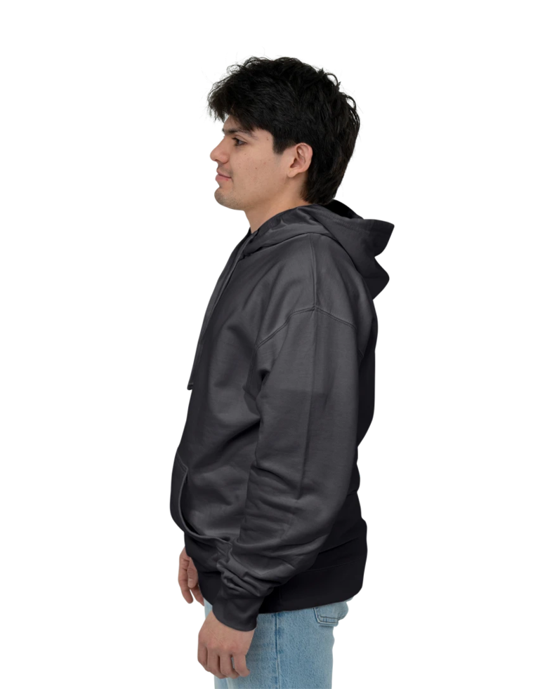 Image of a model wearing a SS4500 Independent Trading Co. Midweight Hooded Sweatshirt