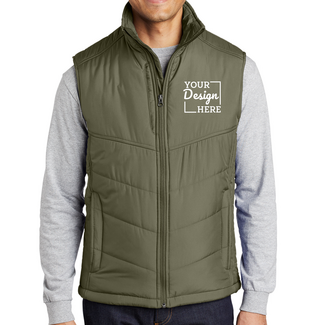 Custom Outerwear:  J709 Port Authority Puffy Vest
