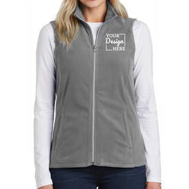 L226 Port Authority Ladies Microfleece Vest