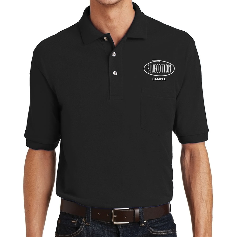Image of K420P Port Authority Pique Knit Sport Shirt with Pocket