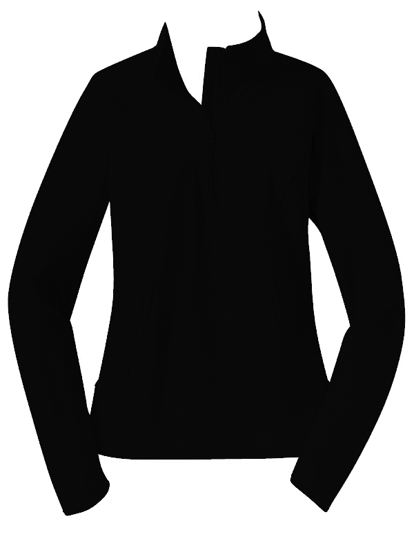 LST850 Sport-Tek Ladies Sport-Wick Stretch 1/2-Zip Pullover