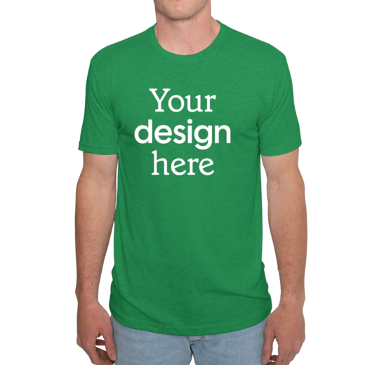 Sample image of NL6010 Next Level Unisex Tri-Blend Crew Tee