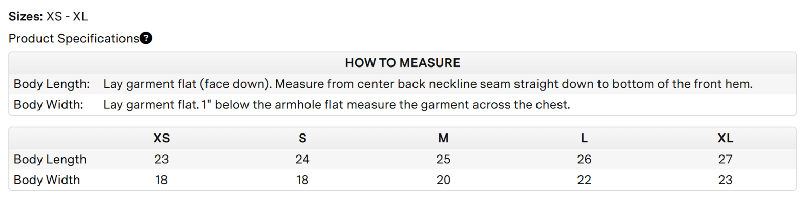 Size chart for a M15872 Marmot Ladies' Echo Featherless Vest