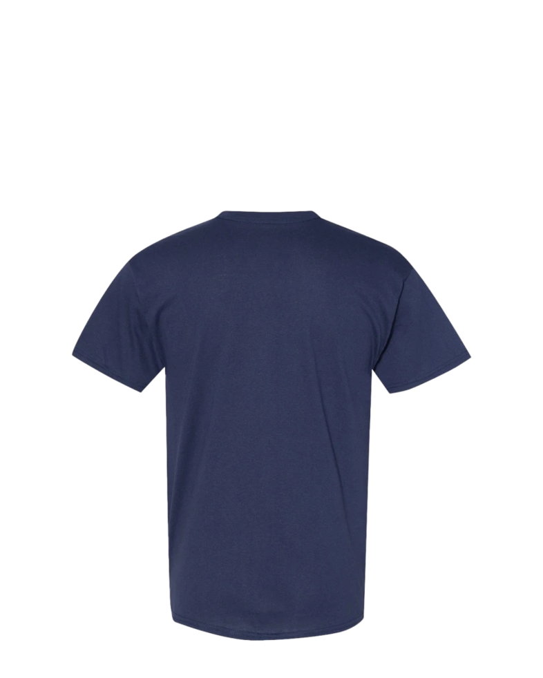 Image of a model wearing a 5170 Hanes ComfortBlend Tee