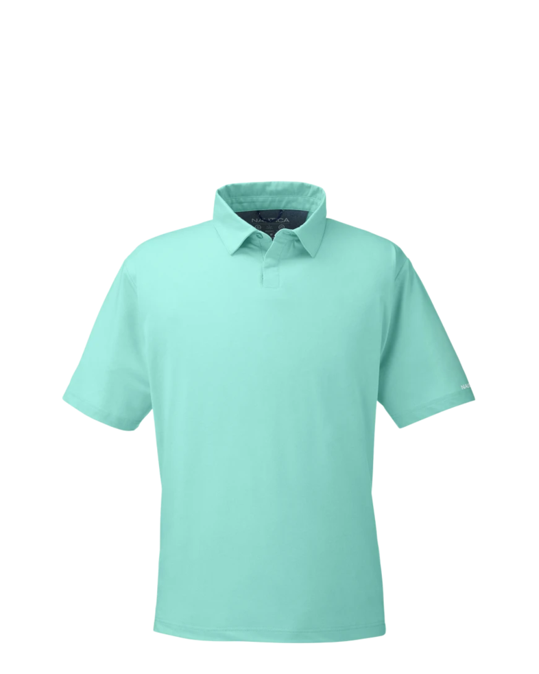 Image of a model wearing a N17922 Nautica Saltwater Polo