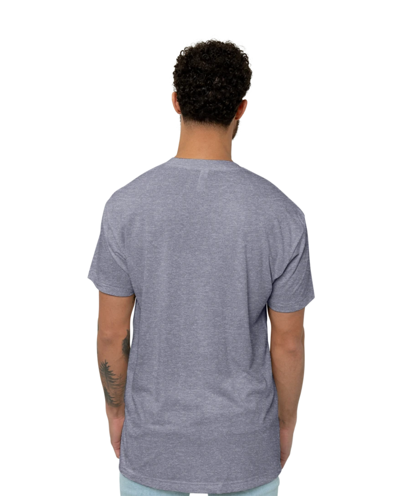 Image of a model wearing a TR401 American Apparel Tri-Blend Tee