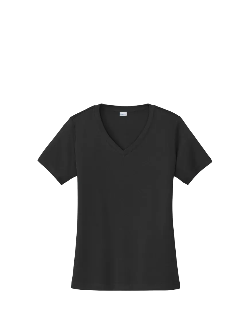Custom Women's V-Neck Tee by Sport-Tek