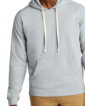 Closeup of a DT8100 District Re-Fleece Hoodie