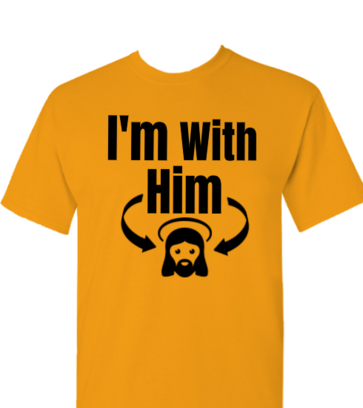 I'm with him design idea