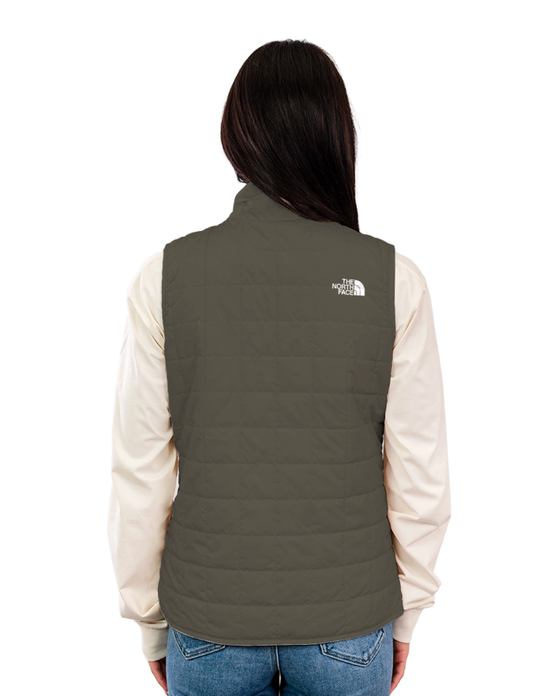 Image of a model wearing a NF0A8JF0 The North Face Womens Iron Drift Quilted Vest