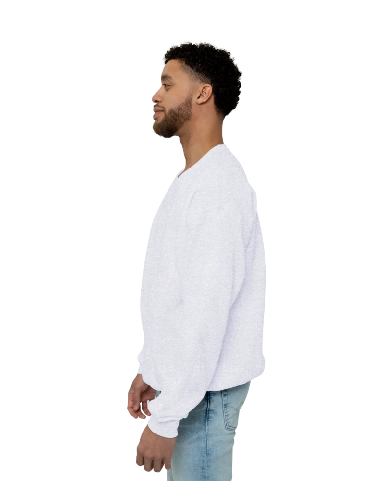 Image of a model wearing a 562 Jerzees NuBlend 50/50 Crewneck