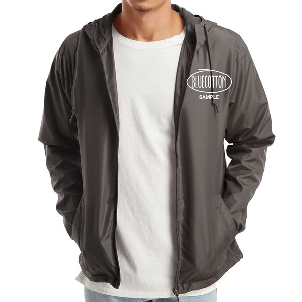 EXP54LWZ Independent Trading Co. Unisex Lightweight Windbreaker Full-Zip Jacket