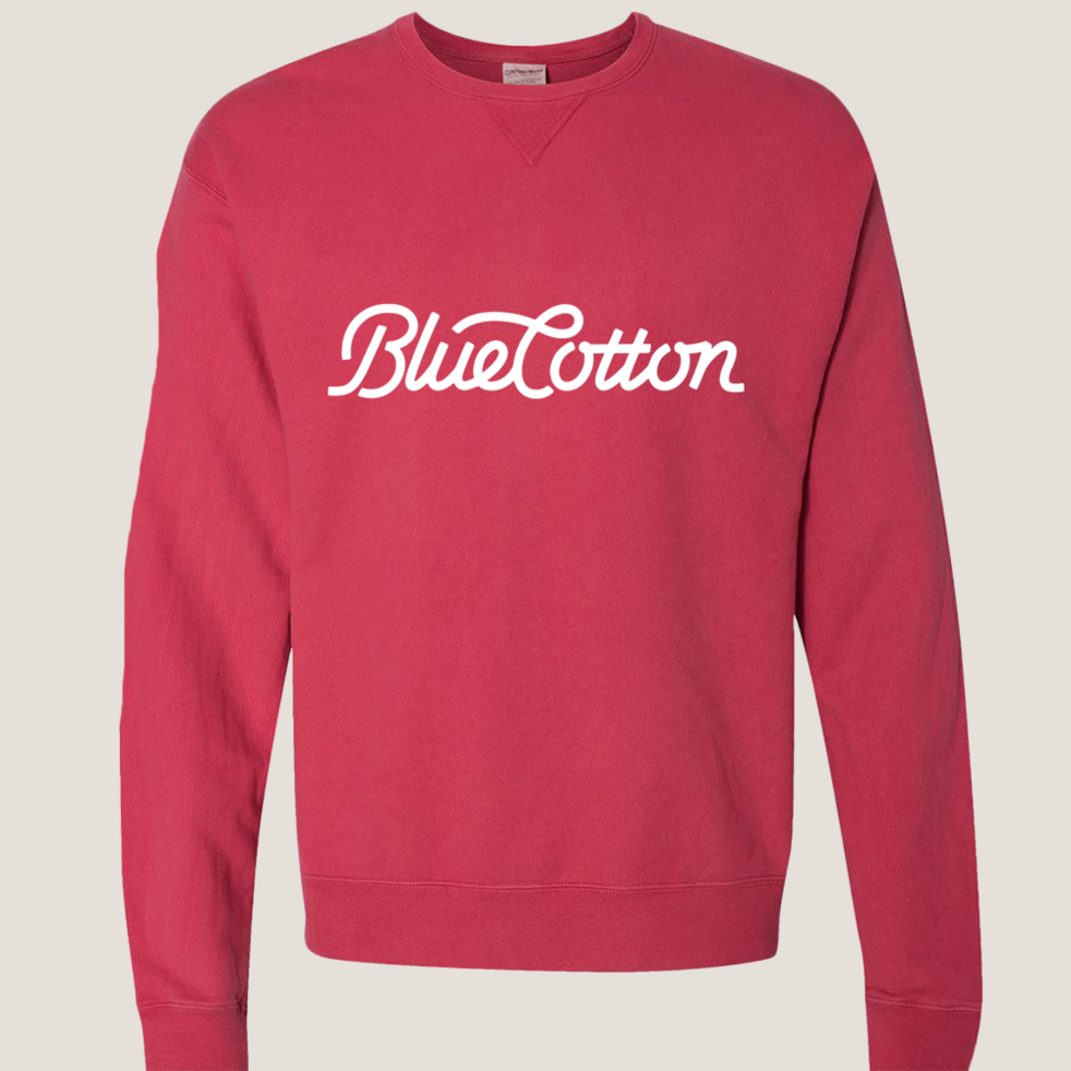 Image of GDH400 ComfortWash by Hanes Garment-Dyed Crewneck Sweatshirt