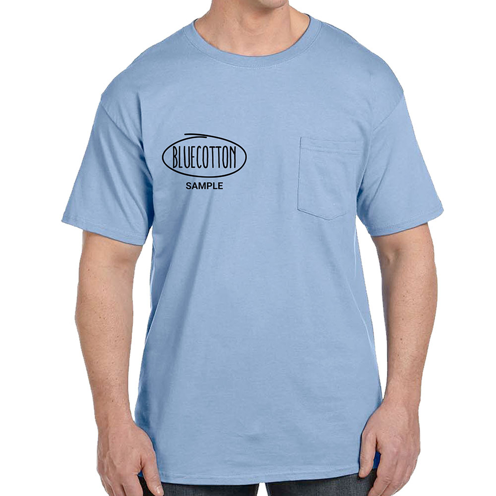 Image of 5190 Hanes Beefy-T with Pocket