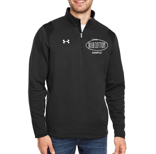 Sample image of 1310071 Under Armour Men's Hustle Quarter-Zip Pullover Sweatshirt