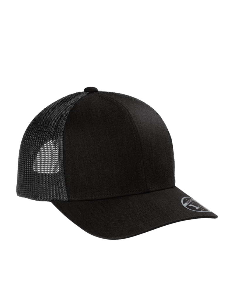 Image of a model wearing a TM1MU423 TravisMathew Cruz Trucker Cap