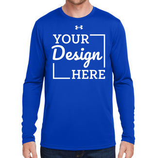 Custom T-shirts:  1376843 Under Armour Men's Team Tech Long-Sleeve T-Shirt