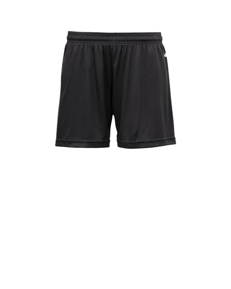 Image of a model wearing a BD4116 Badger Sport Ladies' Core Short