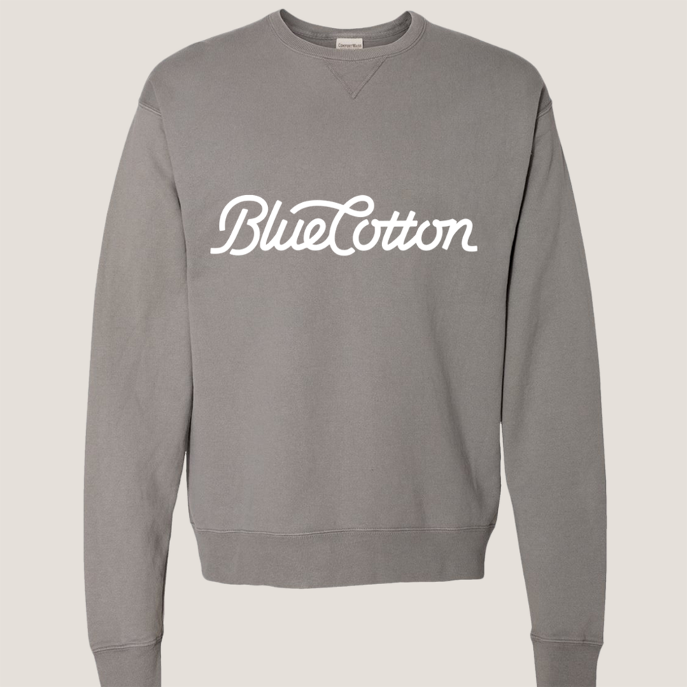 Image of GDH400 ComfortWash by Hanes Garment-Dyed Crewneck Sweatshirt