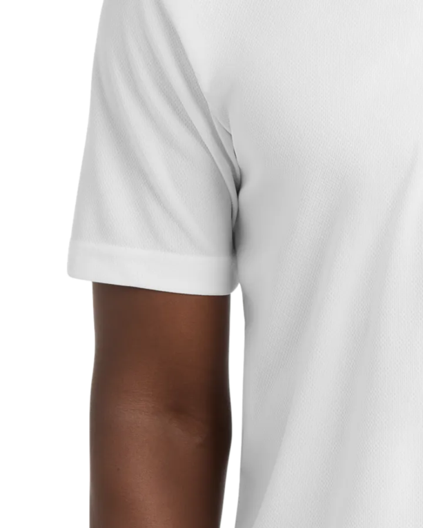 Closeup of a ST640 Sport-Tek PosiCharge RacerMesh Polo