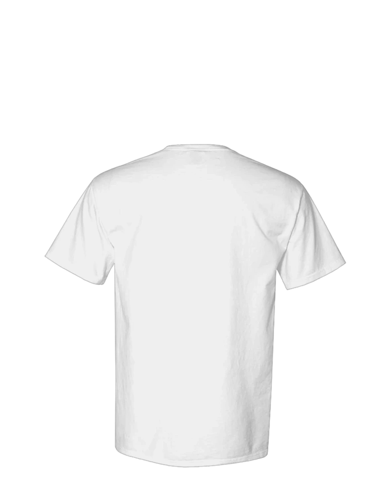 Image of a model wearing a OU1620 Cotton Heritage Garment Dye Short Sleeve Pocket T-Shirt