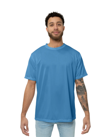 Model wearing a Augusta 790 Moisture Wicking Tee